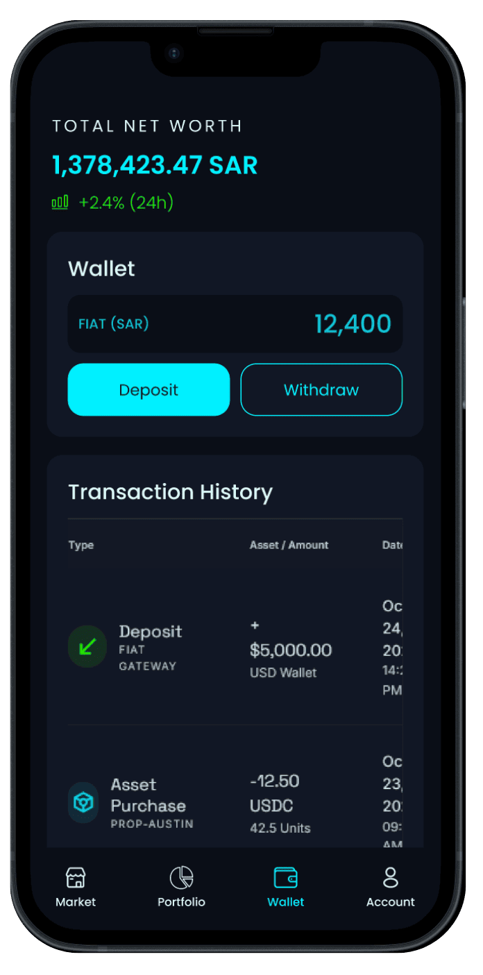 Earn monthly income app screen