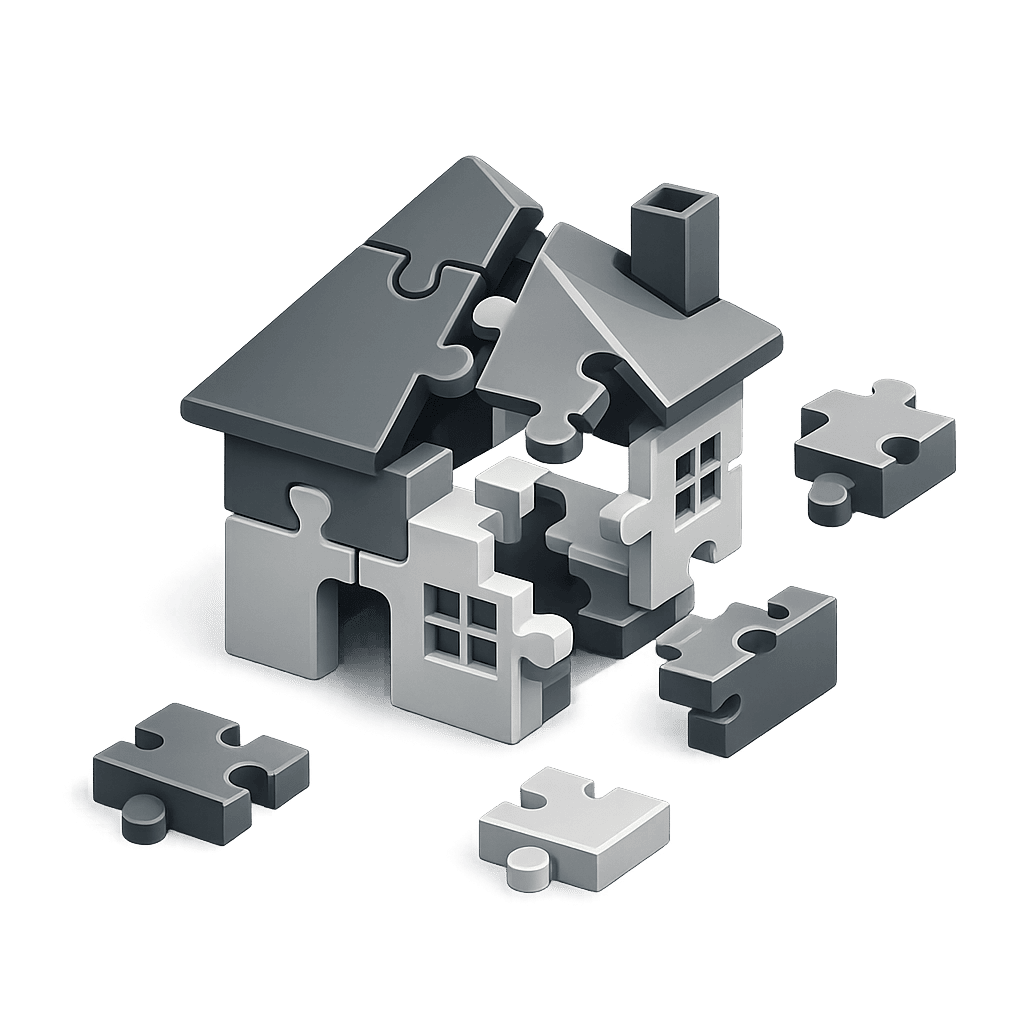 3D Puzzle House